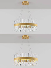 Подвесной светодиодный светильник Natali Kovaltseva Smart Нимбы Innovation Style 83047