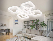 Потолочная светодиодная люстра Ambrella light Acrylica Original FA3921