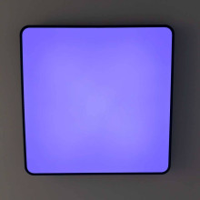 Потолочный светодиодный светильник с пультом ДУ Citilux Купер RGB Черный CL724K105G1