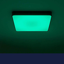 Потолочный светодиодный светильник с пультом ДУ Citilux Купер RGB Черный CL724K105G1