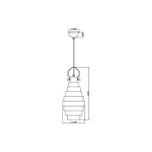 Подвесной светильник Vele Luce Genio VL5404P11