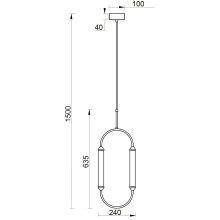 Подвесной светильник Vele Luce Capsula VL7293P21