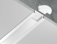 Встраиваемый профиль с рассеивателем Ambrella Illumination GP1001WH