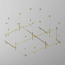 Шинопровод Maytoni Technical Flarity латунь 2м TRX154-112BS