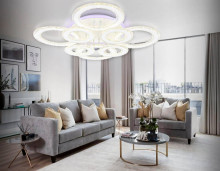 Потолочная светодиодная люстра Ambrella light Acrylica Original FA8854