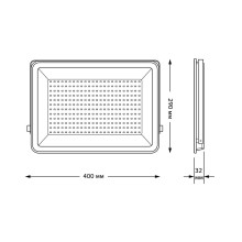 Прожектор светодиодный Gauss Qplus 200W 6500К 690511200