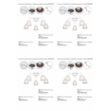 Потолочная люстра Vitaluce V3946-0/5PL