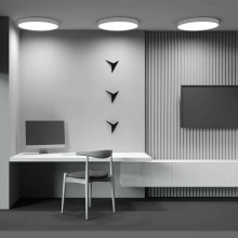 Потолочный светодиодный светильник Maytoni Zon C032CL-90W4K-RD-W