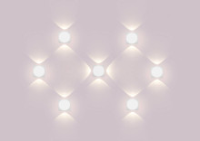 Уличный настенный светодиодный светильник Maytoni Bond Street O015WL-L4W