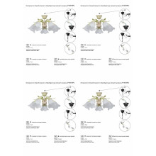 Потолочная люстра Vitaluce V1451/5PL