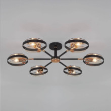 Потолочная люстра Eurosvet Gallo 70121/6 черный