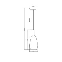 Подвесной светильник Maytoni Duality MOD271PL-01B9