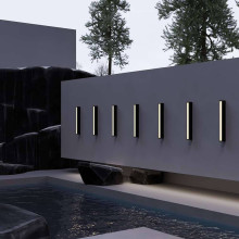 Уличный светодиодный светильник Maytoni Corte O571WL-L20B3K