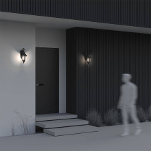 Уличный настенный светильник Maytoni Goiri O029WL-01BZ