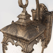 Уличный настенный светильник Maytoni Fleur O414WL-01GB