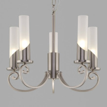 Подвесная люстра Eurosvet Banci 60117/5 никель