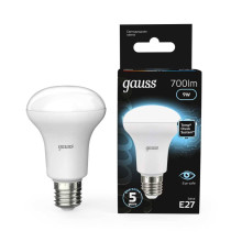 Лампа светодиодная рефлекторная Gauss E27 9W 4100K матовая 106002209
