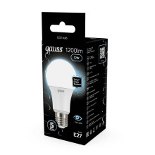 Лампа светодиодная Gauss E27 12W 4100K матовая 102502212