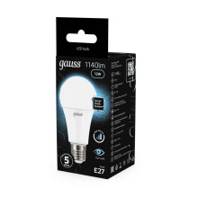 Лампа светодиодная Gauss E27 12W 4100K матовая 102502212