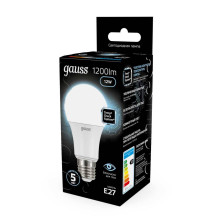 Лампа светодиодная Gauss E27 12W 4100K матовая 102502212