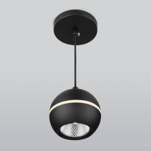 Подвесной светодиодный светильник Elektrostandard DLS023 9W 4200K черный a047775