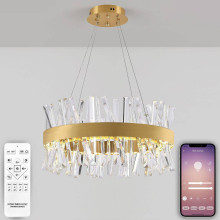 Подвесной светодиодный светильник Natali Kovaltseva Smart Нимбы Innovation Style 83047