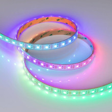 Светодиодная влагозащищенная лента Arlight Бегущий огонь 8W/m 60Led/m 5060SMD разноцветный 5M SPI-P-B60-12mm 12V RGB-PX1-BPT 041615(1)