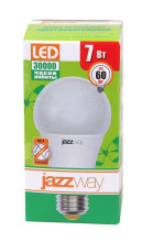 Лампа светодиодная Jazzway E27 7W 4000K матовая 1033185