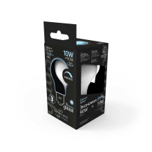 Лампа светодиодная филаментная Gauss E27 10W 4100К матовая 102202210