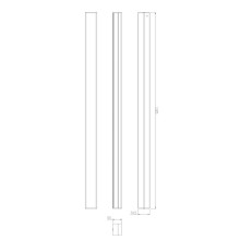 Линейный светодиодный светильник ЭРА SML-10-WB-65K-B48 48Вт 6500K 4320Лм черный Б0049818