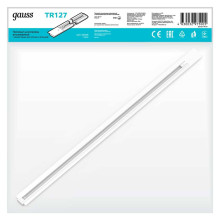 Шинопровод однофазный встраиваемый Gauss TR127