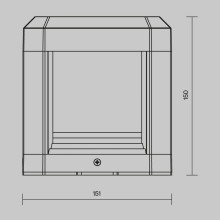 Ландшафтный светодиодный светильник Maytoni Royal Mile O019FL-L13GR3K