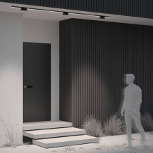 Уличный трековый светодиодный светильник Maytoni Elasity IP Points O-TR01-2-S-10WB3K