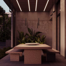 Уличный трековый светильник Maytoni O-TR01-2-P-8WB3K