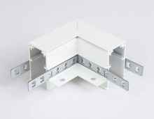 Коннектор L-образный для встраиваемого шинопровода Ambrella light Track System Magnetic GL3352