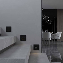 Встраиваемая LED подсветка Werkel Turn черный матовый W1154708 4690389199189