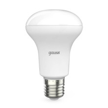 Лампа светодиодная рефлекторная Gauss E27 9W 2700K матовая 106002109