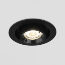 Встраиваемый светодиодный спот Elektrostandard 9917 LED 10W 4200K черный матовый a052449