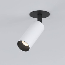 Встраиваемый светодиодный спот Elektrostandard Diffe 25039/Led белый/черный a058220