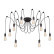 Подвесная люстра Loft IT Spider Loft1162/10