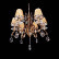 Подвесная люстра Lumina Deco Finezzia LDP 9267-6 GD