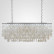 Подвесная люстра Imperium Loft Rectangle Shell Chandelier 2 Cascades 75535-22