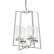 Подвесная люстра Lumina Deco Fedi LDP 1247-4 CHR