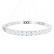 Подвесной светодиодный светильник Loft IT Tiffany 10204/1000 Chrome