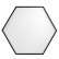 Подвесной светодиодный cветильник Geometria ЭРА Hexagon SPO-122-B-40K-066 66Вт 4000К черный Б0050553