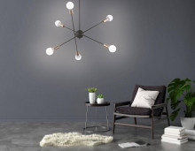 Подвесная люстра Ambrella light Traditional Loft TR80435