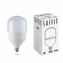 Лампа светодиодная Saffit E27-E40 60W 6400K Цилиндр Матовая SBHP1060 55097