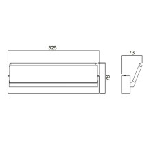 Настенный светильник Vele Luce Forza VL8283W21