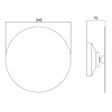 Настенный светильник Vele Luce Сarica VL8273W11