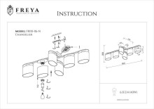 Потолочная люстра Freya Bice FR5101-CL-06-CN